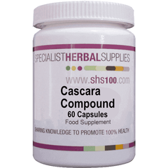 Specialist Herbal Supplies (SHS) Cascara Compound Capsules 60s