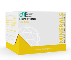 Cellnutrition Hypertonic Solution Minerals Hypertonic Ampoules 30 x 10ml