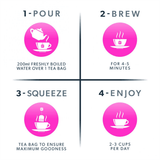 Nutratea Chamomile & Valerian Tea Bags 20s