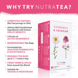 Nutratea Chamomile & Valerian Tea Bags 20s