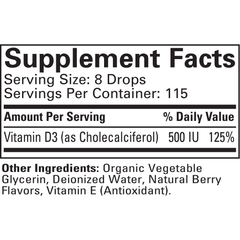 ChildLife Essential Vitamin D3 Berry 30ml