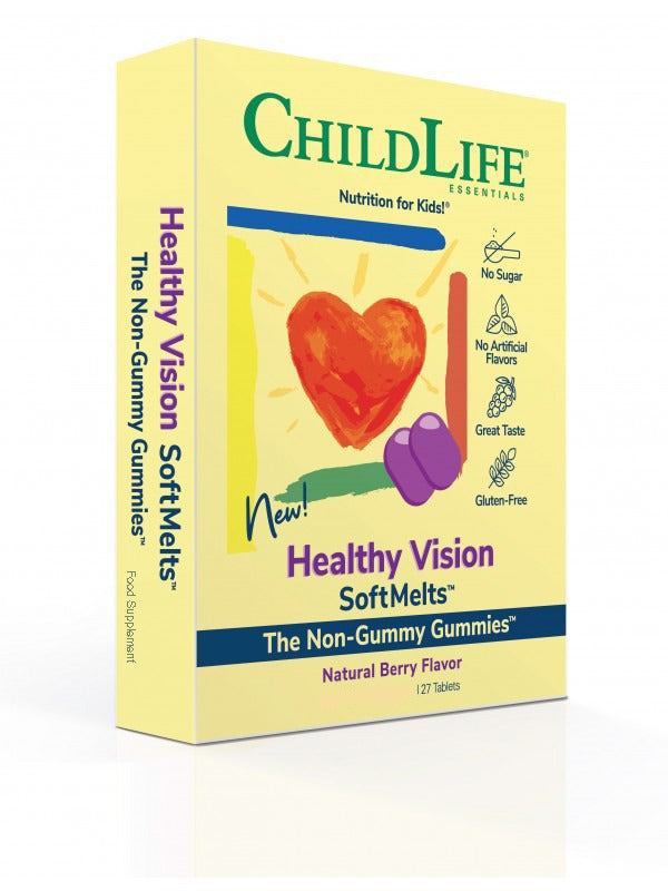 ChildLife Essential Healthy Vision SoftMelts Natural Berry Flavour 27's