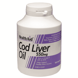 Health Aid Cod Liver Oil 550mg 180s
