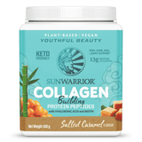 Sunwarrior Collagen Building Protein Peptides Salted Caramel 500g