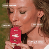 Zooki Collagen Liquid Sachets Sour Cherry Flavour 11,000mg 14x18.5ml CASE