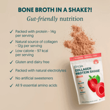Freja Collagen Protein Shake Strawberry 300g