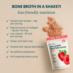 Freja Collagen Protein Shake Strawberry 300g