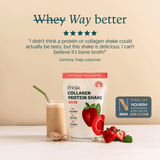 Freja Collagen Protein Shake Strawberry 300g