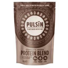 Pulsin Complete Vegan Protein Blend Chocolate Flavour 280g