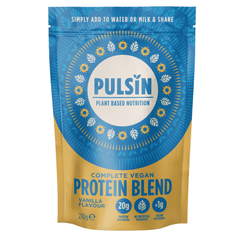 Pulsin Complete Vegan Protein Blend Vanilla Flavour 270g