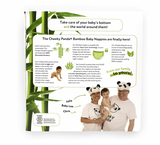 Cheeky Panda  Eco-Luxury Bamboo Baby Nappies 17 Pack (Size 2)