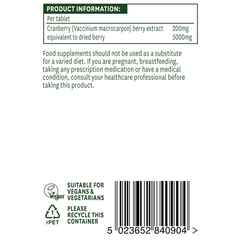 Natures Aid Cranberry (Concentrated Extract) 5000mg 90s