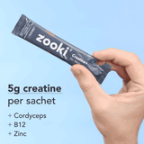 Zooki Creatine+ For Men Wild Berry Flavour Powder Sticks 7x6.78g CASE