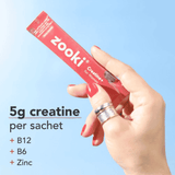 Zooki Creatine+ For Women Summer Fruits Flavour Powder Sticks 30x6.58g CASE
