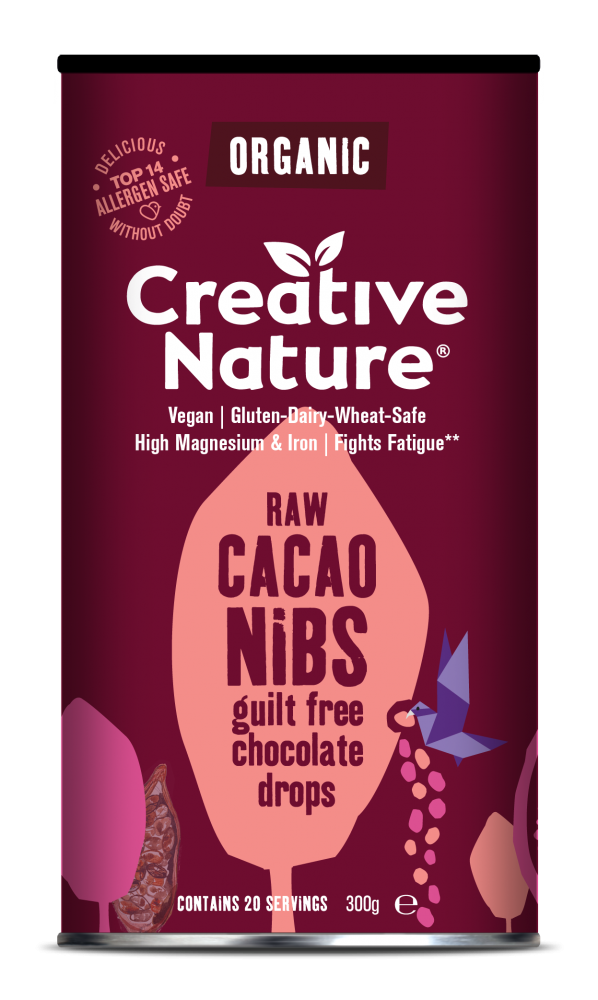 Creative Nature Raw Cacao Nibs (Organic) 300g