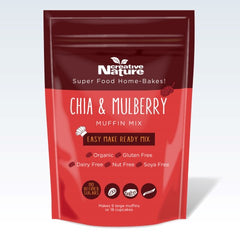 Creative Nature Organic Chia & Mulberry Muffin Mix 400g
