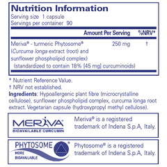 Pure Encapsulations CurcumaSorb 90s