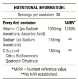 Good Health Naturally PureC+ Liposomal Vitamin C + Quercetin 180ml
