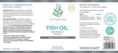Cytoplan Fish Oil 1000mg 60's