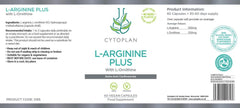 Cytoplan L-Arginine Plus 60's