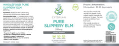 Cytoplan Pure Slippery Elm 230mg 60's