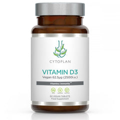 Cytoplan Vitamin D3 Vegan 62.5ug 60's