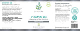Cytoplan Vitamin D3 Vegetarian 62.5ug 60's