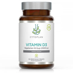 Cytoplan Vitamin D3 Vegetarian 62.5ug 60's