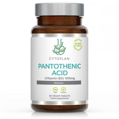 Cytoplan Pantothenic Acid (Vitamin B5) 60's