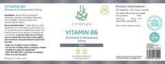 Cytoplan Vitamin B6 (Pyridoxal-5-Phosphate) 60's