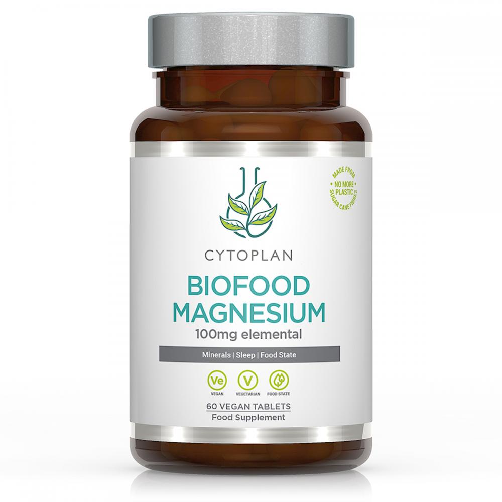 Cytoplan Biofood Magnesium 100mg 60's