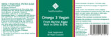 Cytoplan Health Creation Omega 3 Vegan 60's
