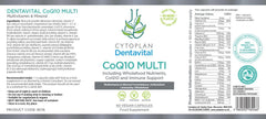 Cytoplan Dentavital CoQ10 Multi 60's