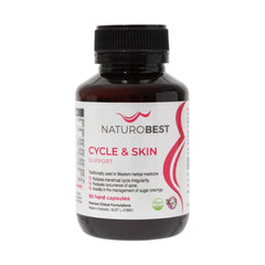 Cycle & Skin Support - 90 Capsules | NaturoBest