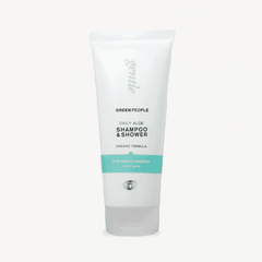 Green People Daily Aloe Shampoo & Shower Aloe Vera & Lavender (Gentle) 200ml