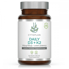 Cytoplan Daily D3 + K2 60s