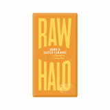 Raw Halo Dark & Salted Caramel Organic Chocolate Vegan 35g