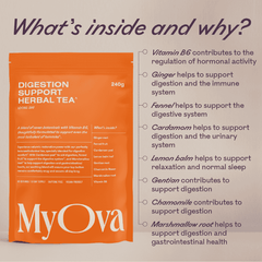 MyOva Digestion Support Herbal Tea 240g