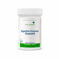 Digestive Enzymes Chewable - 60 Chewable Tablets | Seeking Health