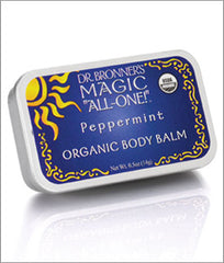 Dr Bronner's Magic Soaps Organic Body Balm Peppermint 14g