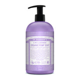 Dr Bronner's Magic Soaps 4-in-1 Lavender Organic Pump Soap 710ml