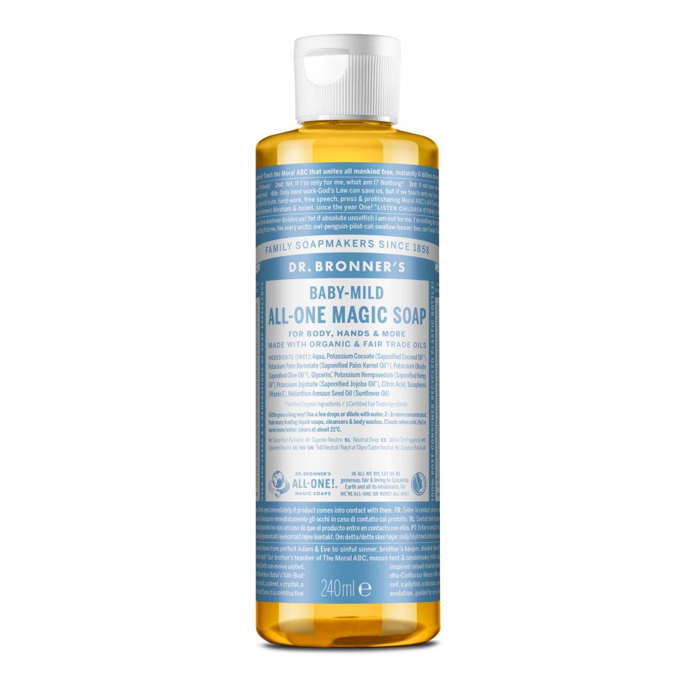 Dr Bronner's Magic Soaps Baby-Mild All-One Magic Soap 240ml