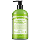 Dr Bronner's Magic Soaps 4-In-1 Sugar Lemongrass Lime Organic Pump Liquid Soap 355ml