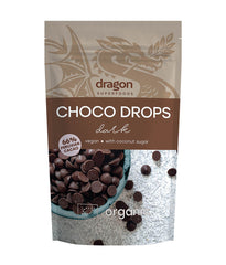 Dragon Superfoods Organic Choco Drops Dark 250g
