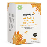 Dragonfly Tea Organic Vanilla Rooibos 40 Teabags