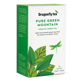 Dragonfly Tea Pure Green Mountain Organic Green Tea 20 Sachets