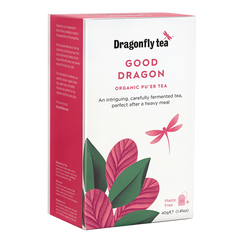 Dragonfly Tea Good Dragon Organic Pu'er Tea 20 Sachets