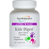 Transformation Enzymes Kidz Digest Chewable - 180 Tablets