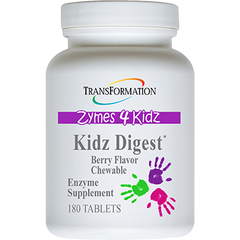 Transformation Enzymes Kidz Digest Chewable - 180 Tablets