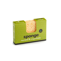 ecoLiving Sponge Reusable + Compostable (1 Pack) Large